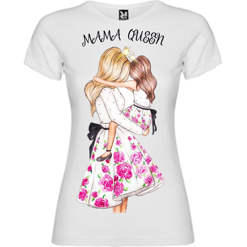 Komplekts (sieviešu krekls un meita) ar dizaina apdruku 86